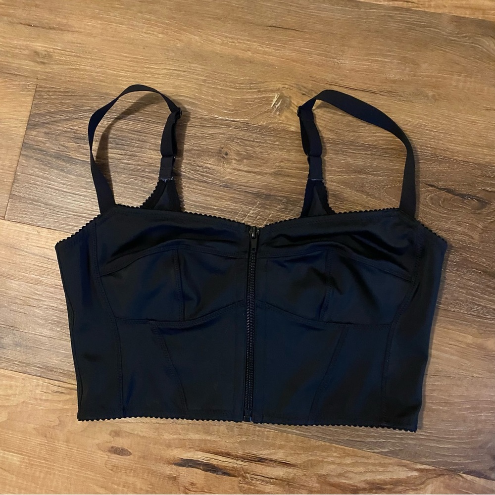 Skims Glam Bustier Onyx Size M